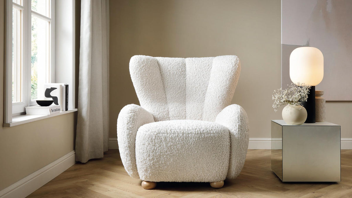 Bouclé Sofas and Armchairs