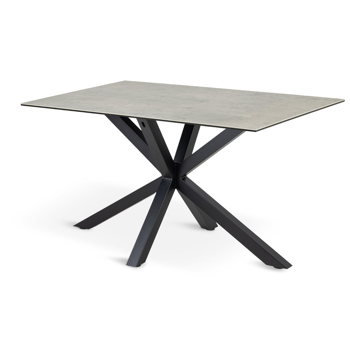 Stół do jadalni 135x80 w stylu nowoczesnym | Oryss Jasny Popiel