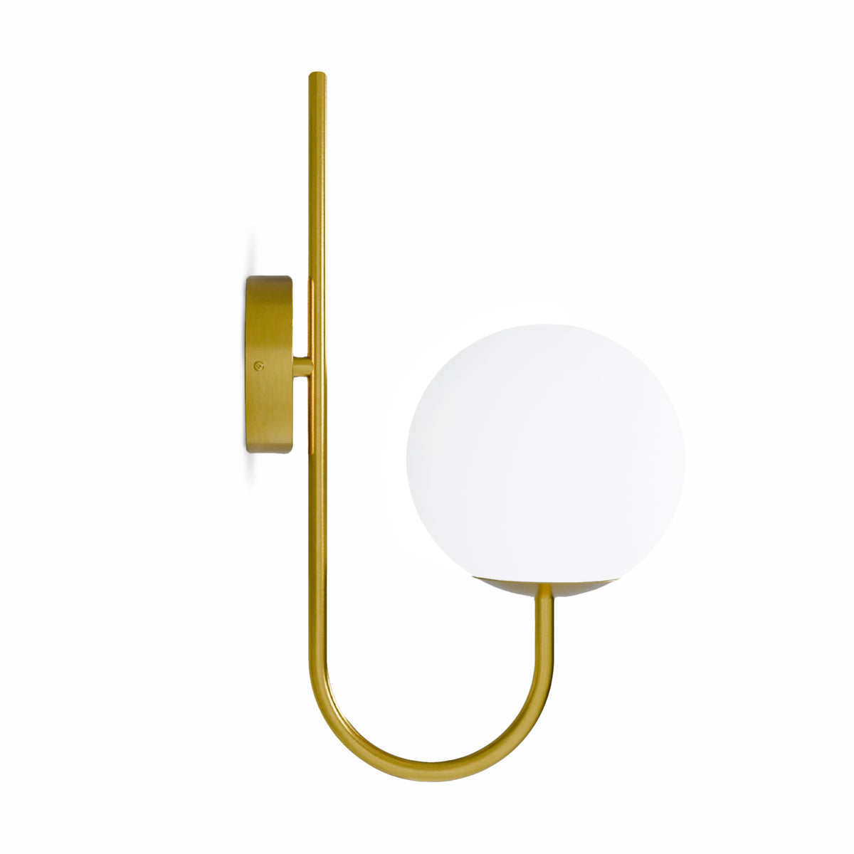 Orbitella Wall Lamp with Spherical Shade, Modern Style – photo 3