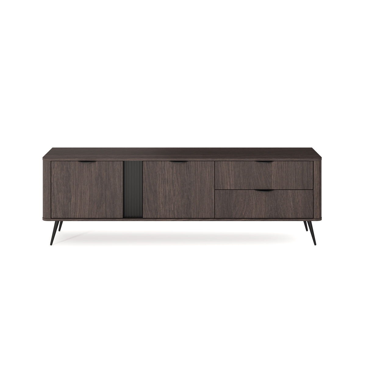 Velia TV Unit 195x61, Japandi Style – front view