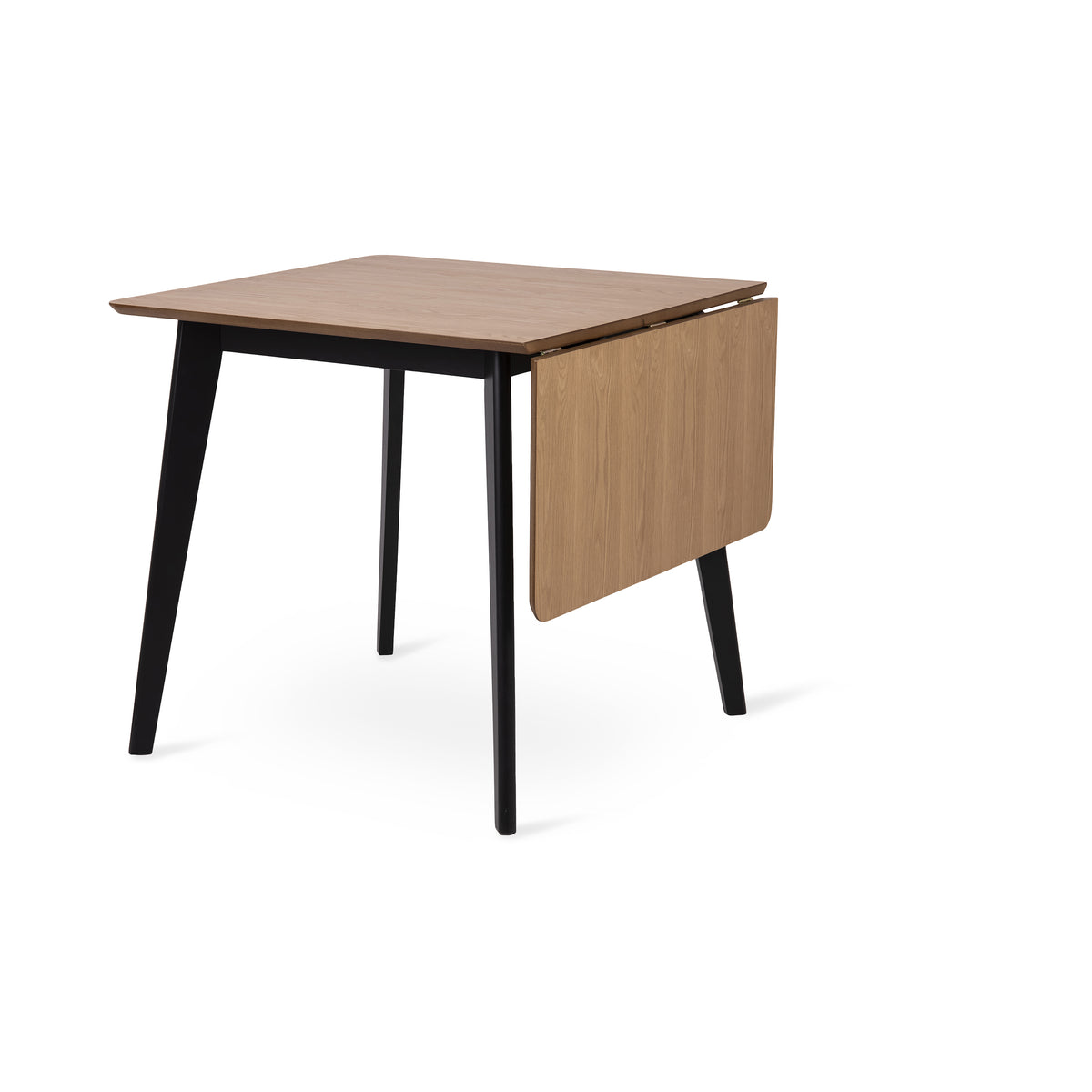 Rozkładany stół Krel do jadalni 80-120x80 w stylu skandynawskim – zdjęcie 4