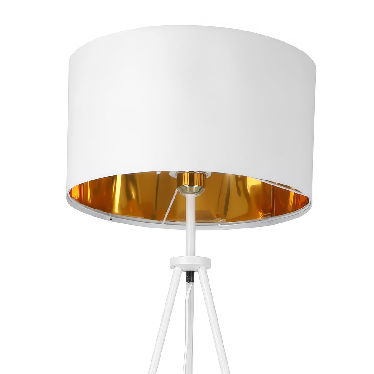 Lampa Aureno podłogowa na trójnogu z abażurem w stylu eleganckim – zdjęcie 11