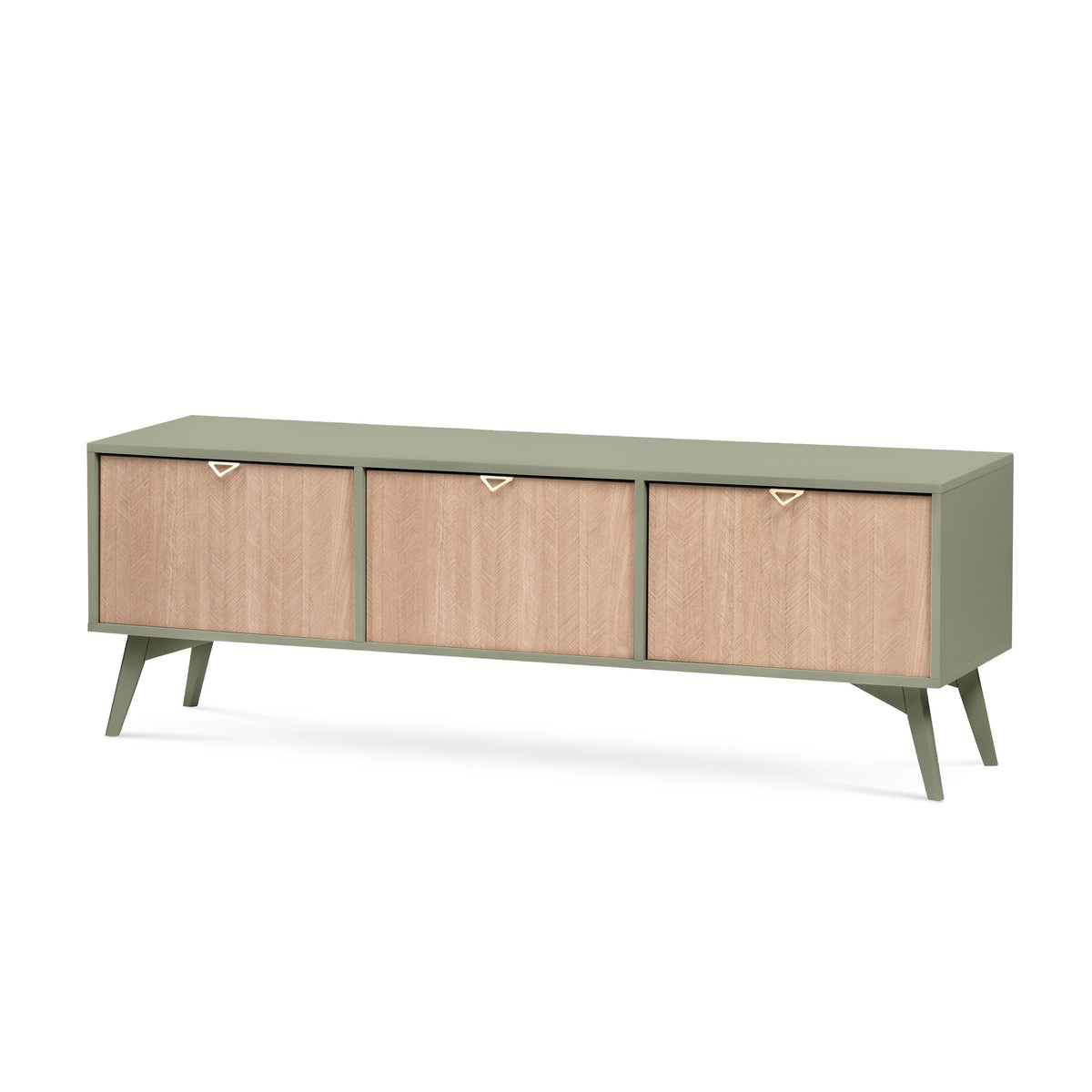Mandala TV Unit 158x52, Boho Style – Eucalyptus