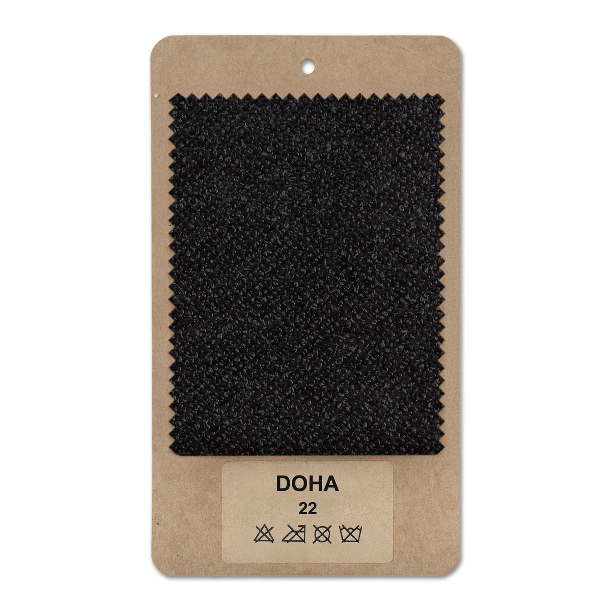 Fabric sample DOHA Night Onyx (DOHA 22)