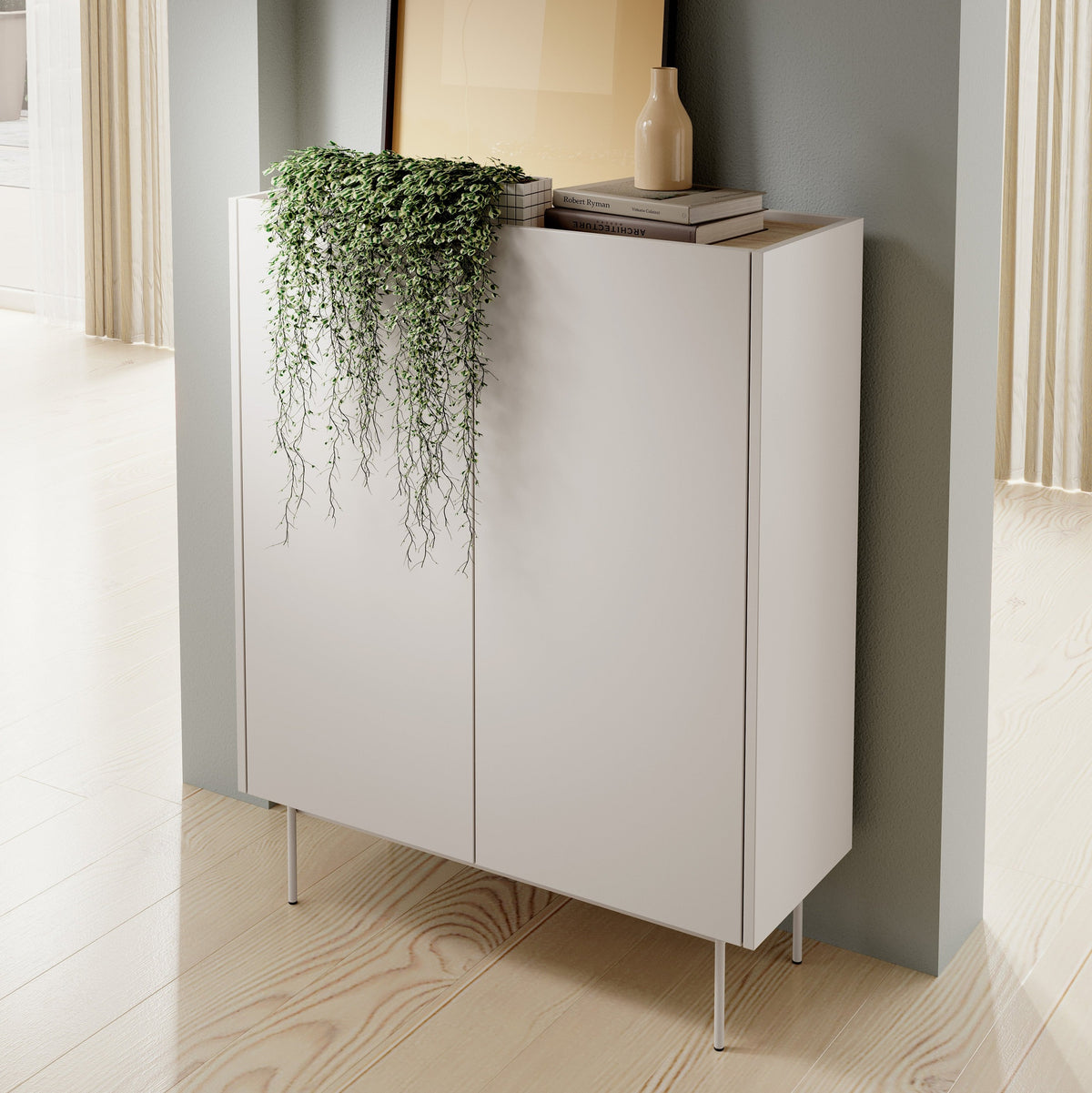 Komoda Bema 97x122 w stylu nowoczesnym – zdjęcie 2