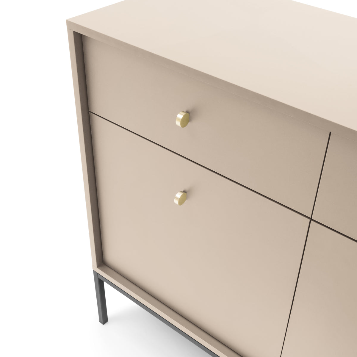 Komoda Kviat 104x84 w stylu vintage – zdjęcie 8
