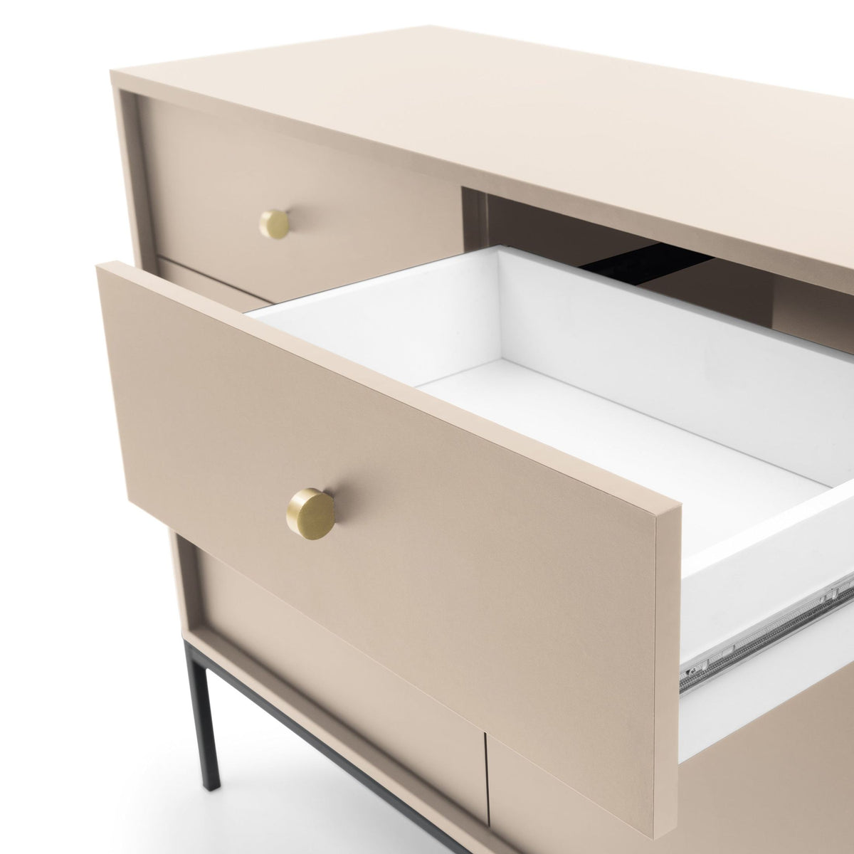 Komoda Kviat 104x84 w stylu vintage – zdjęcie 7