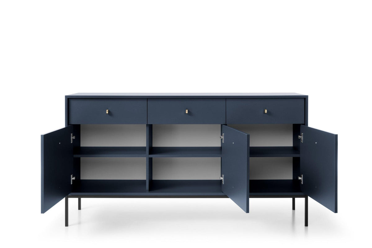 Komoda Kviat 154x84 w stylu vintage – zdjęcie 11