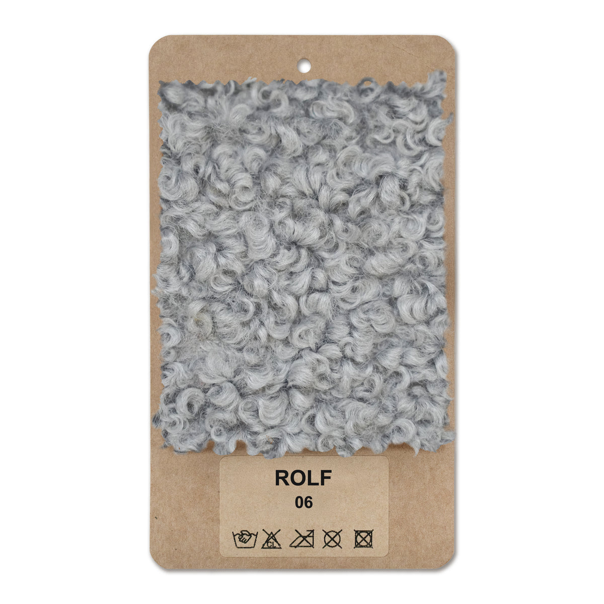 Fabric sample Rolf Ash Graphite (ROLF 06)