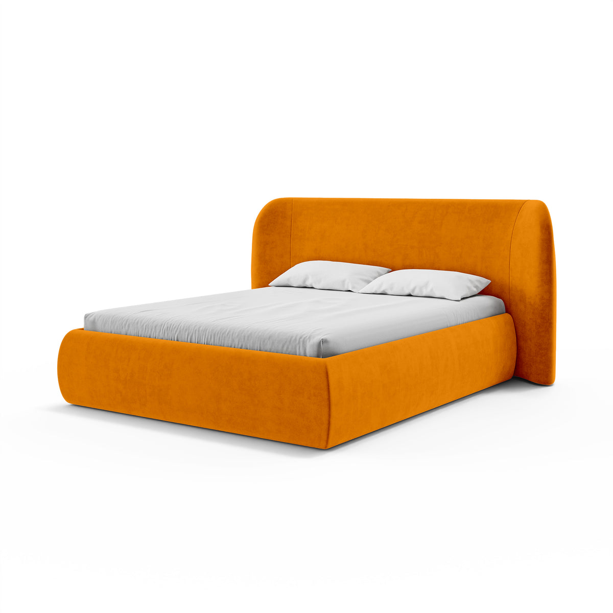Frasspo Upholstered Ottoman Bed with Storage, Modern Soft Style – photo 19