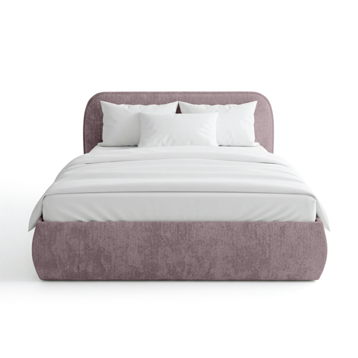 Eterial Upholstered Ottoman Bed with Storage, Soft Modern Style – photo 22