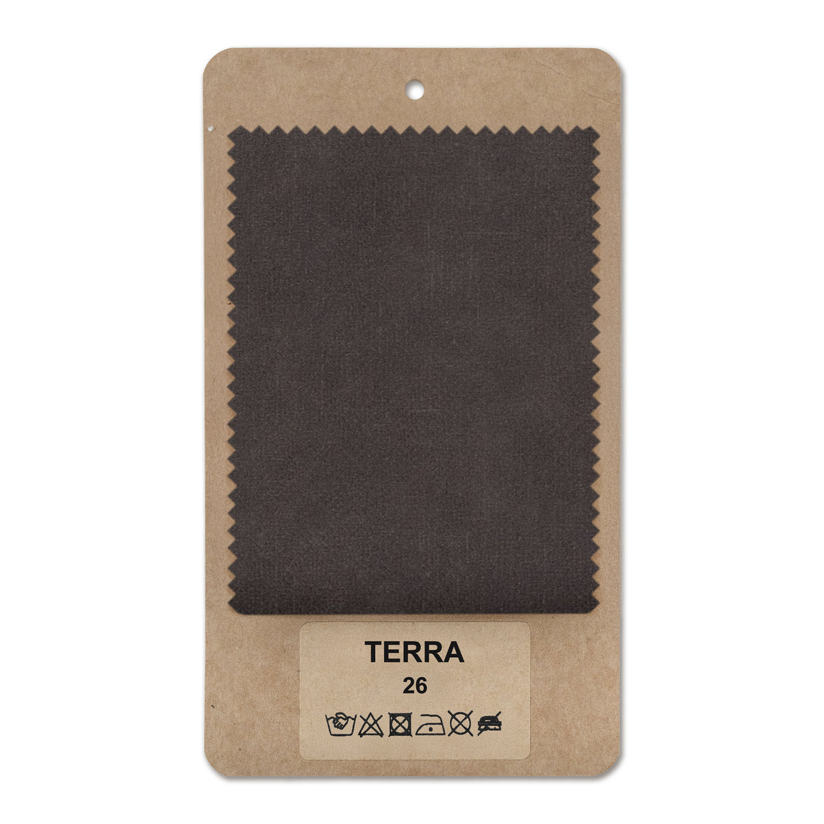 Próbnik tkanin TERRA Dymiony Orzech (TERRA 26)