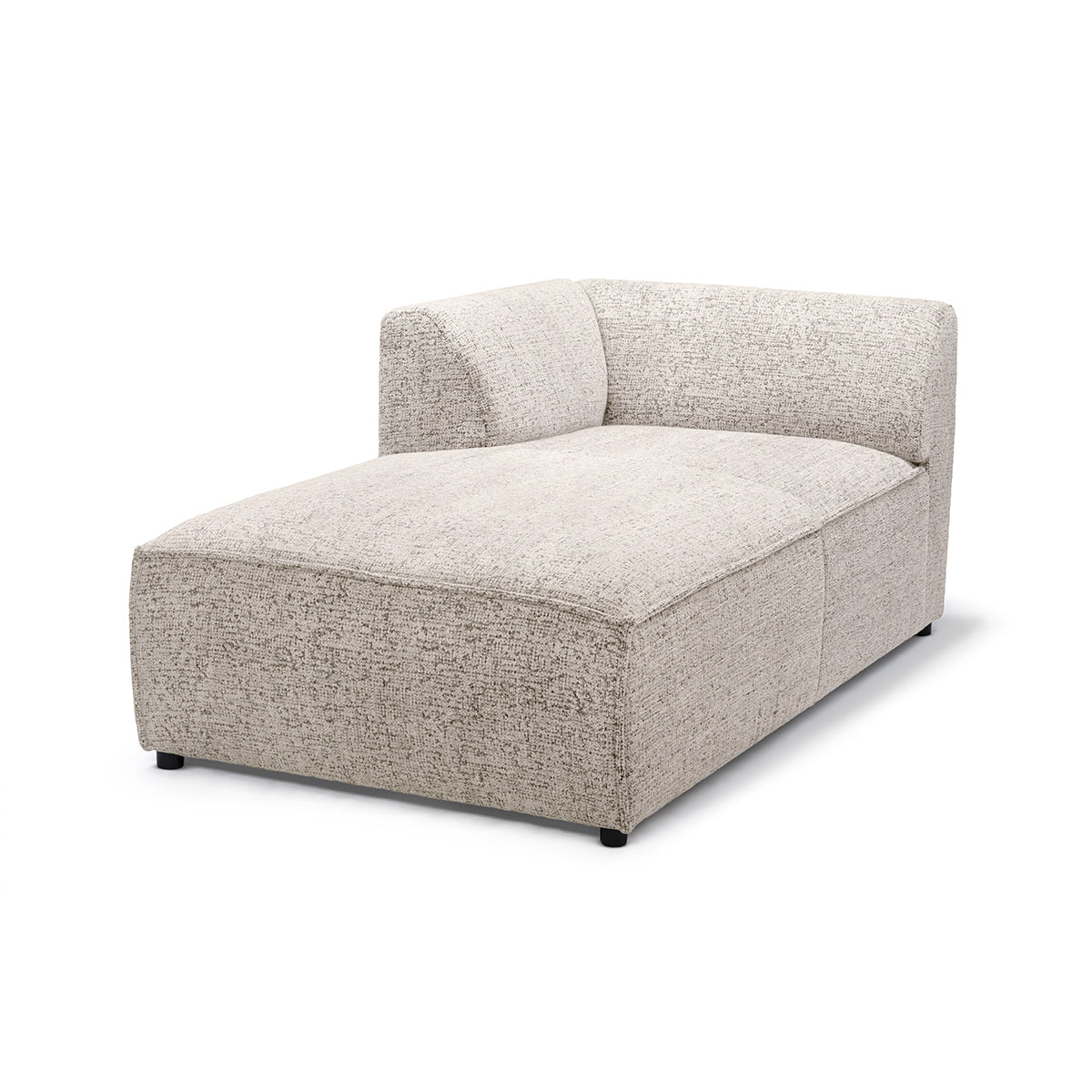 Sofa modułowa BRICK Moduł L Lewo Porcelanowy Beż (BELLA 05)