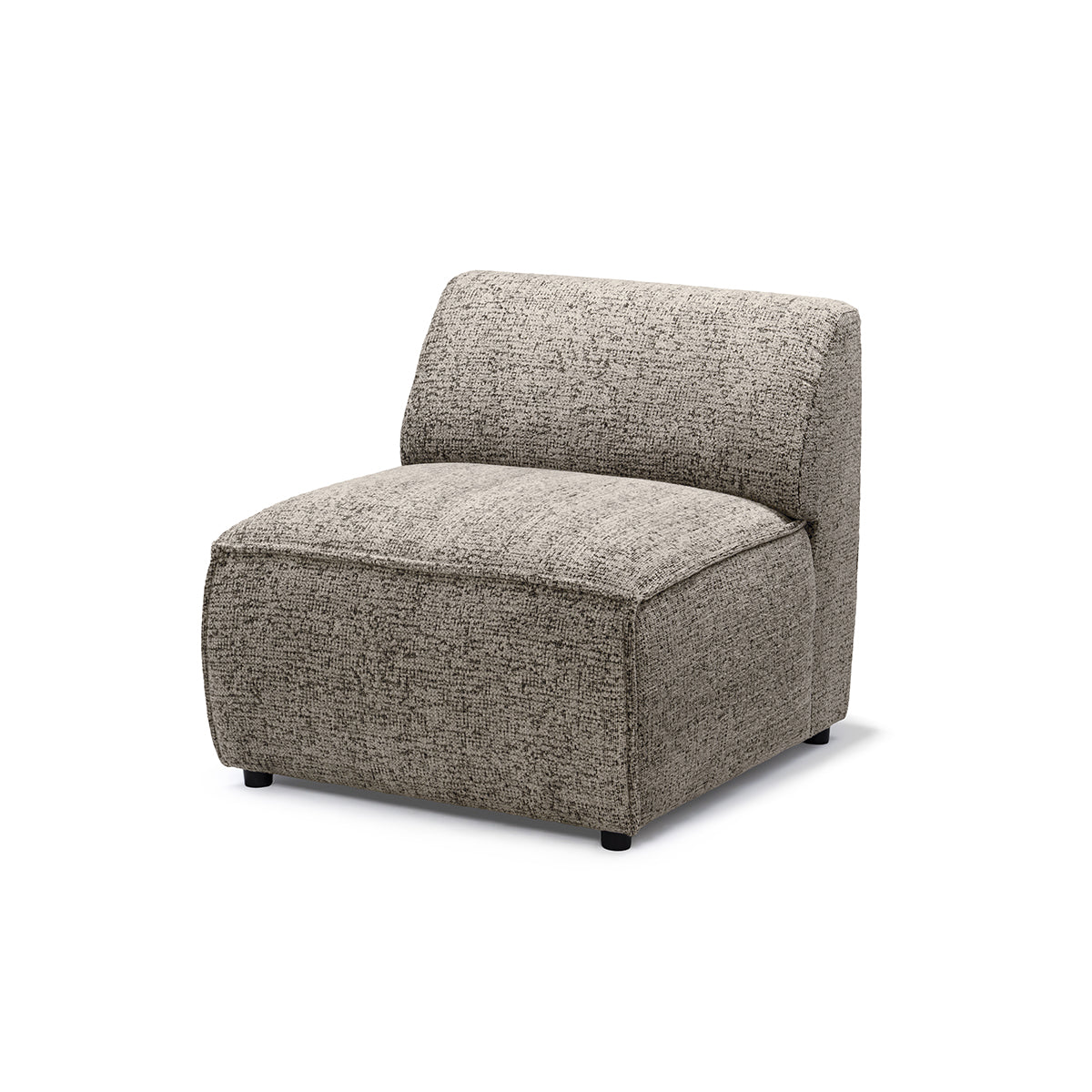 Sofa modułowa BRICK Moduł S Lewo Zgaszony Len (BELLA 60)