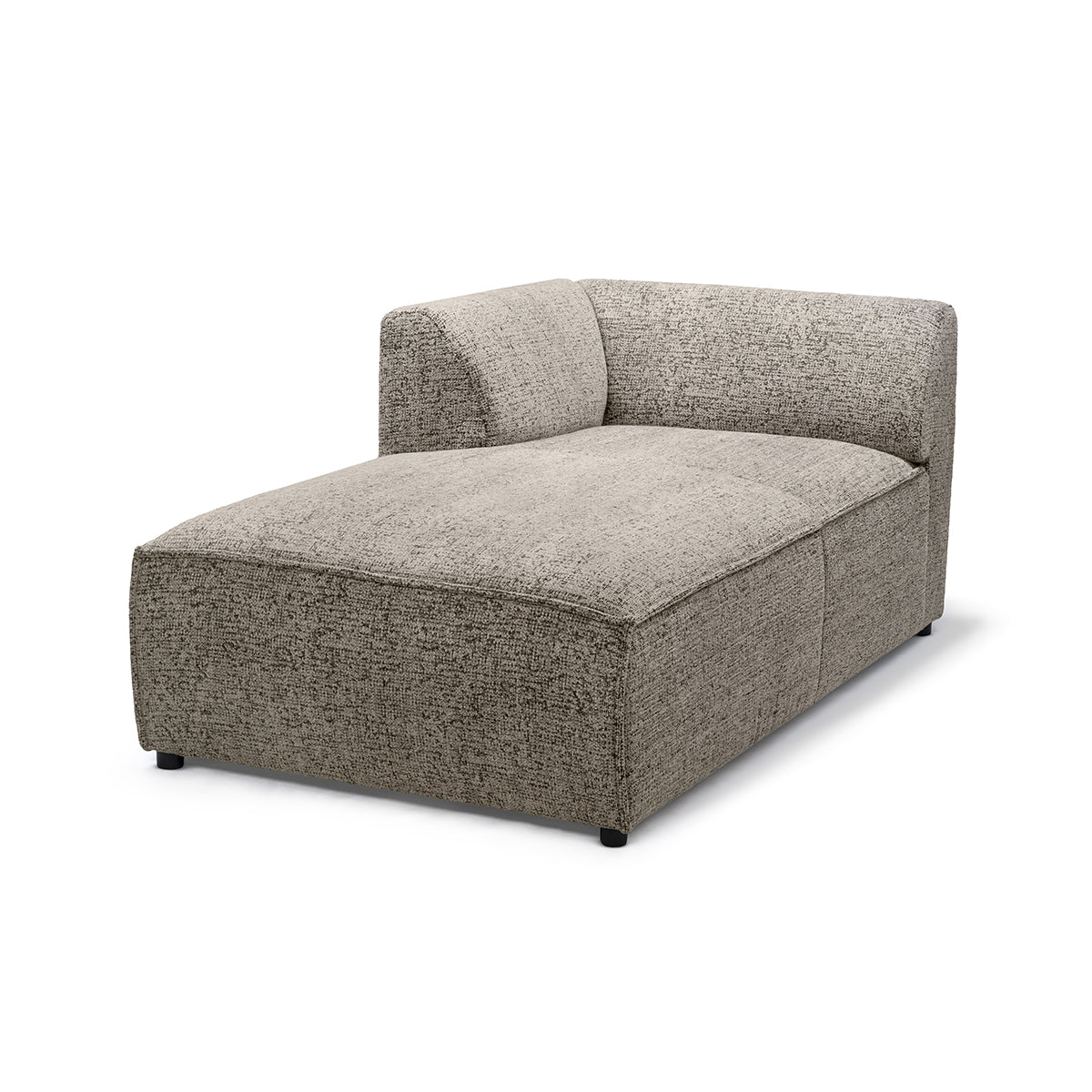 Sofa modułowa BRICK Moduł L Lewo Zgaszony Len (BELLA 60)