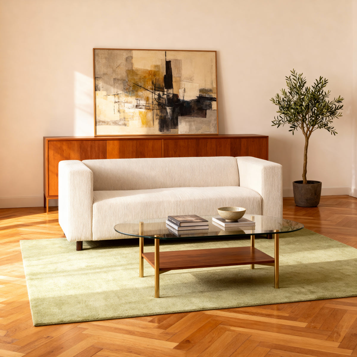 Sofa July 3-osobowa 175 cm – w aranżacji wnętrza