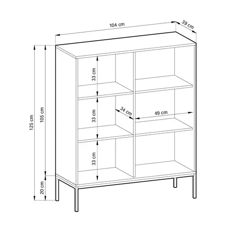 Roza Sideboard 104x125, Modern Style – photo 32