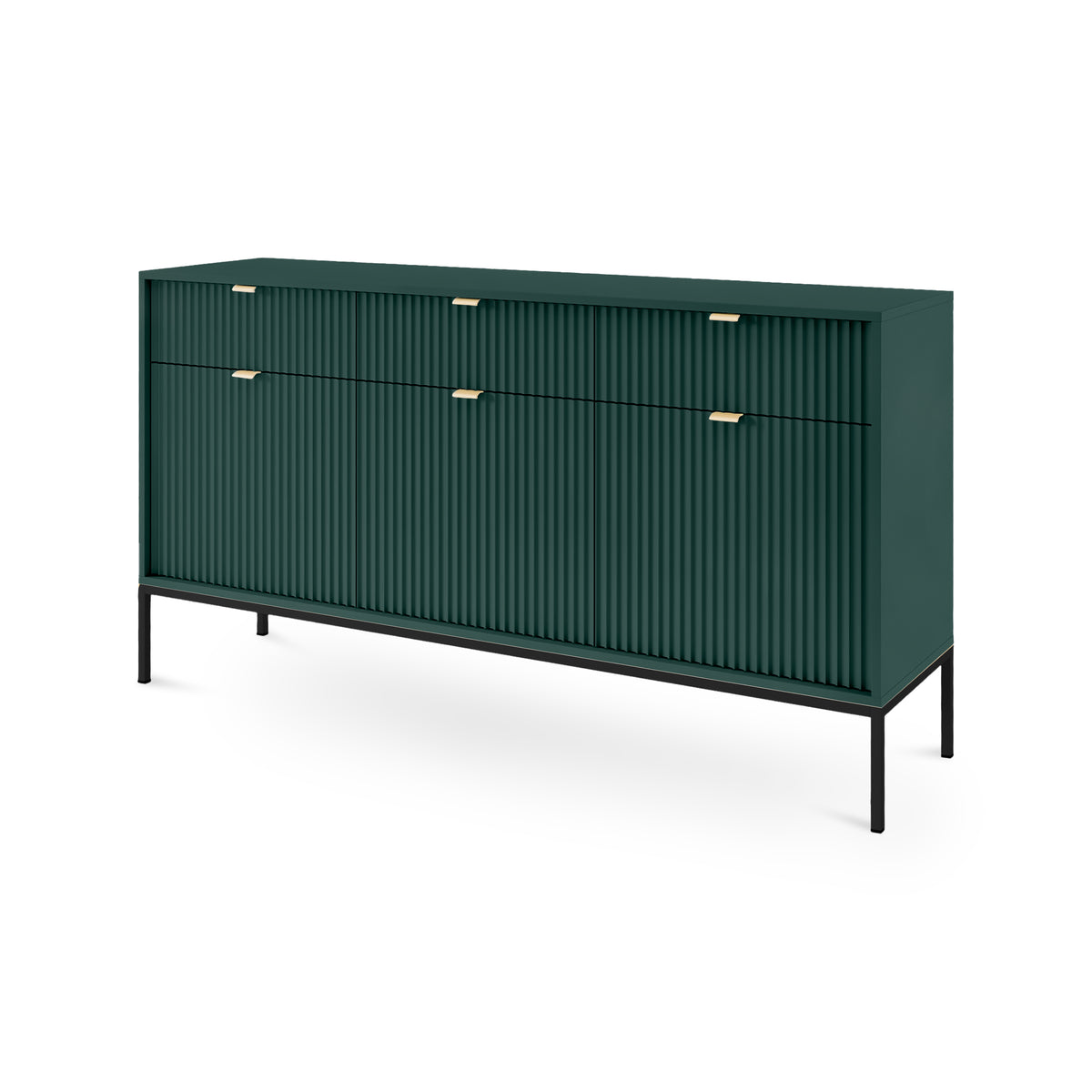 Komoda 154x83 w stylu glamour | Roza