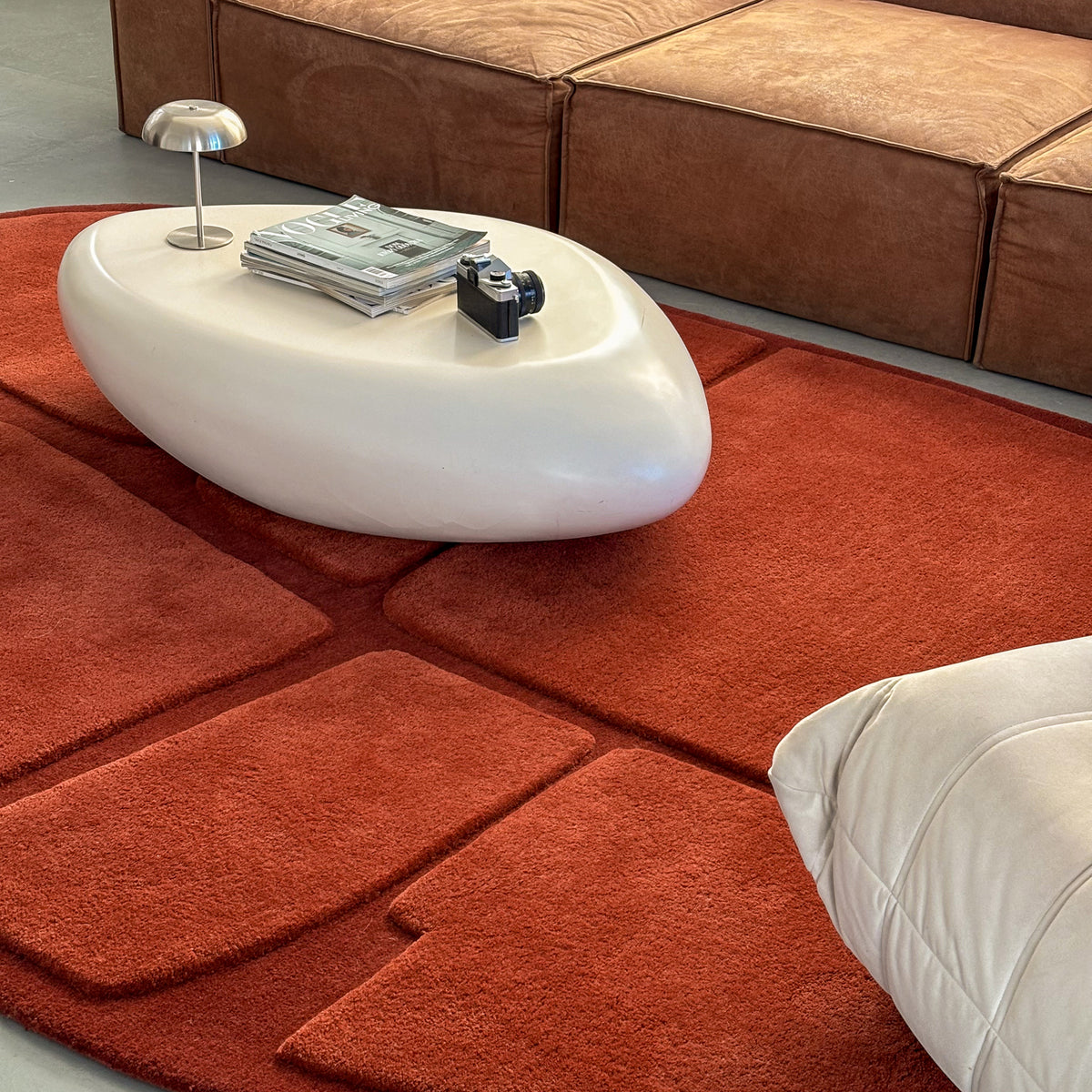 Rawi Rug with a Sculptural Pile Texture, Natural Style – photo 3