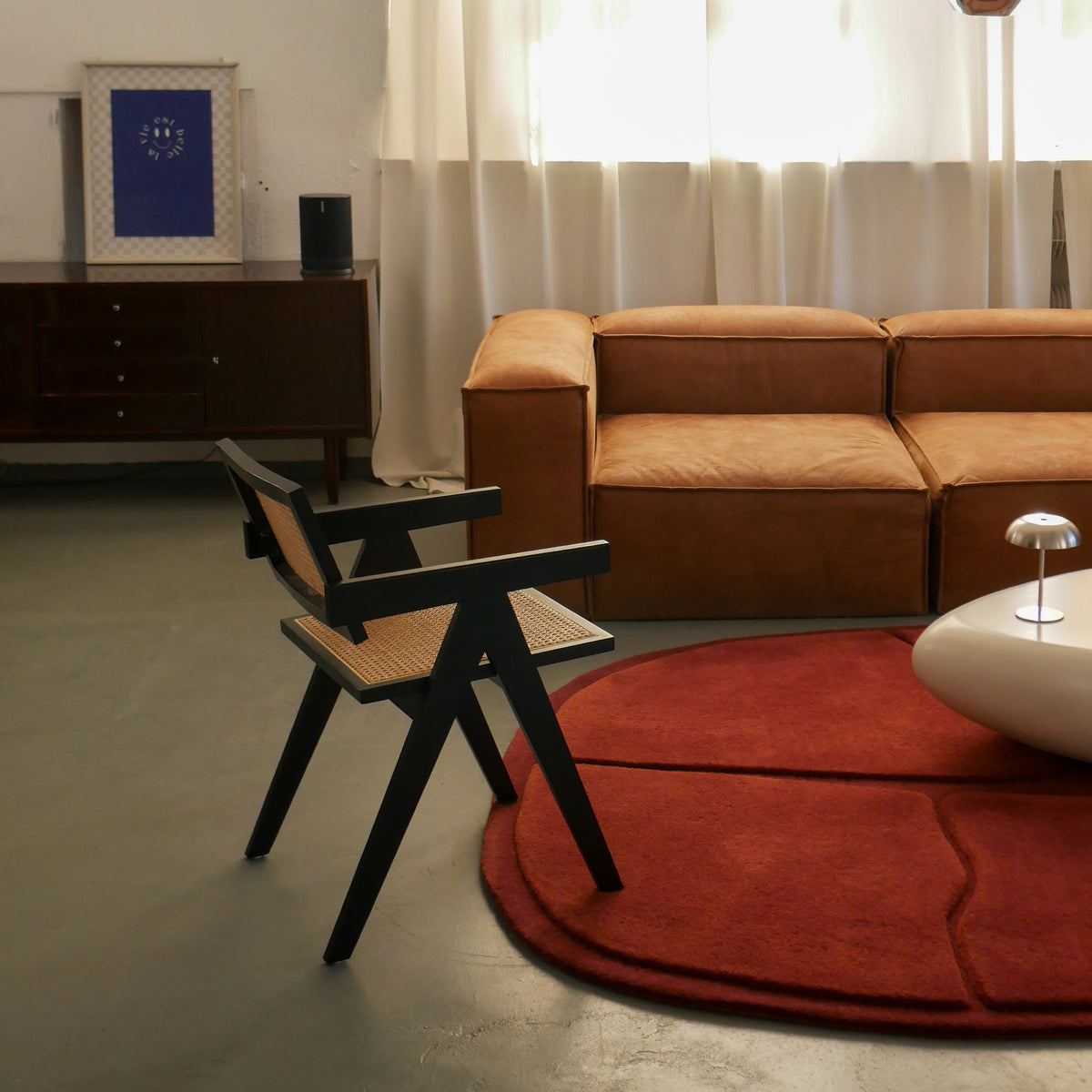 Rawi Rug with a Sculptural Pile Texture, Natural Style – photo 4