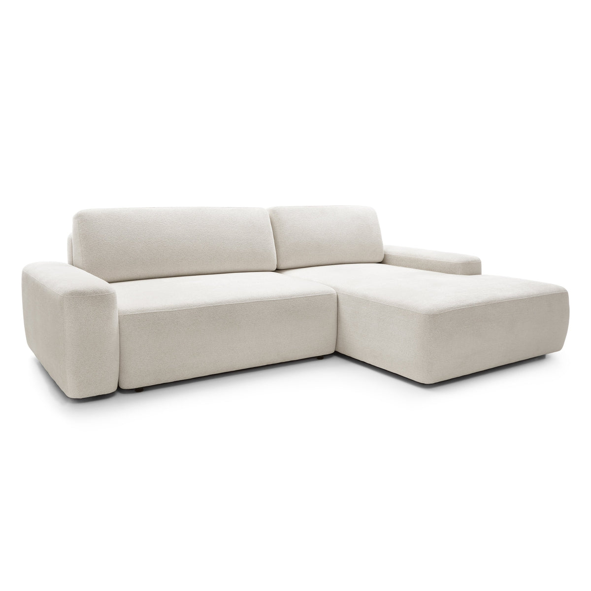 Narożnik z funkcją spania Bamby 3-osobowy 125x210 w stylu nowoczesnym – zdjęcie główne | Pillovely