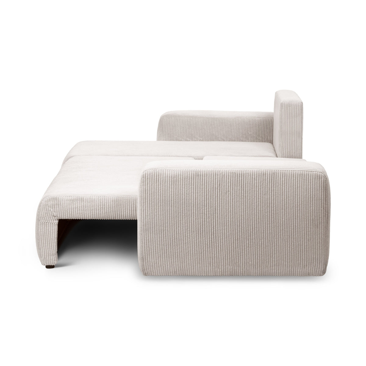 Narożnik Kingi uniwersalny z funkcją spania 3-osobowy 200x142–154 w stylu loft – zdjęcie 4