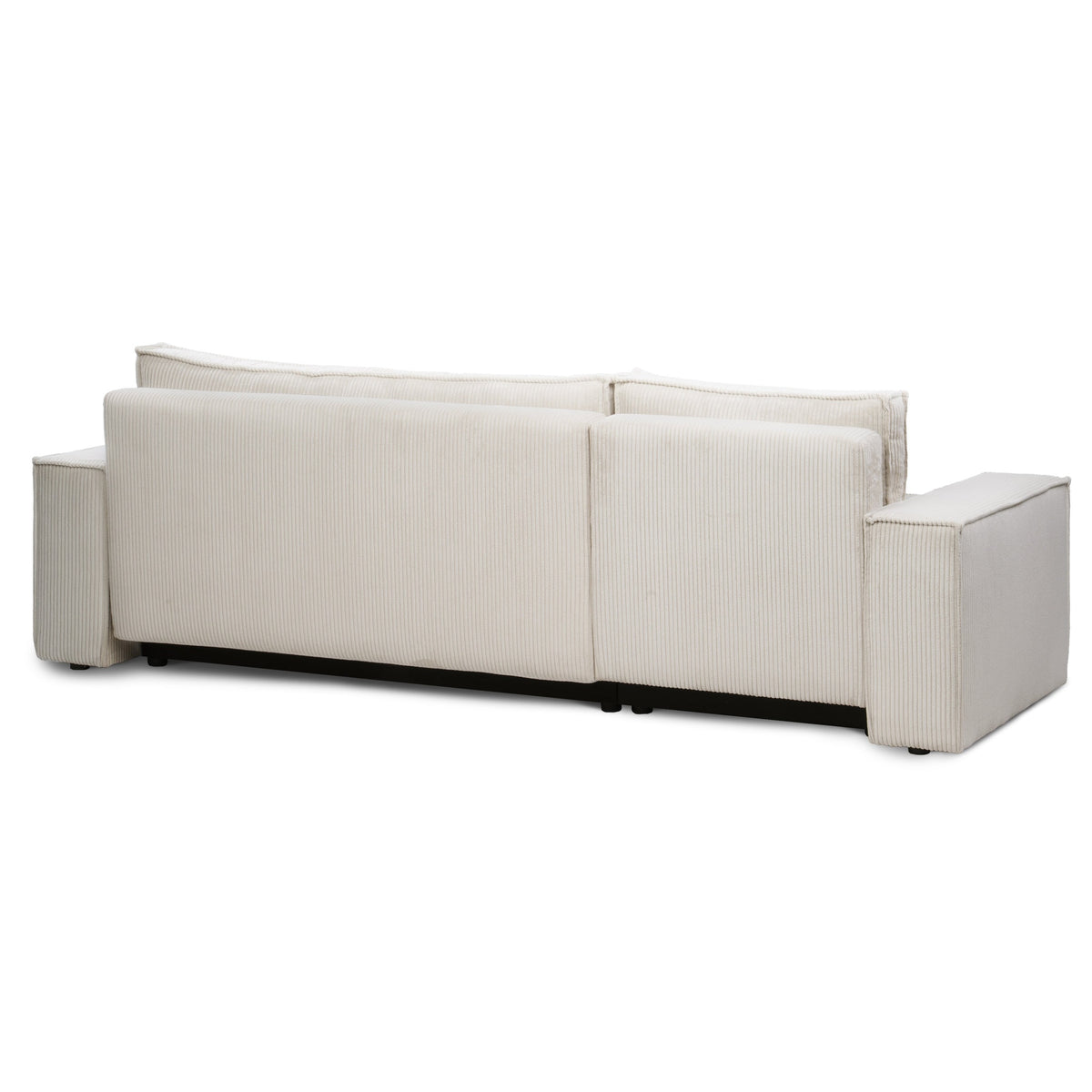 Narożnik Agi uniwersalny z funkcją spania 3-osobowy 200x142–154 w stylu loft – zdjęcie 6