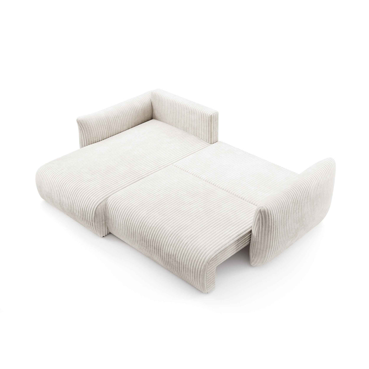 Narożnik z funkcją spania Alloro 257 cm w stylu nowoczesnym – zdjęcie 6