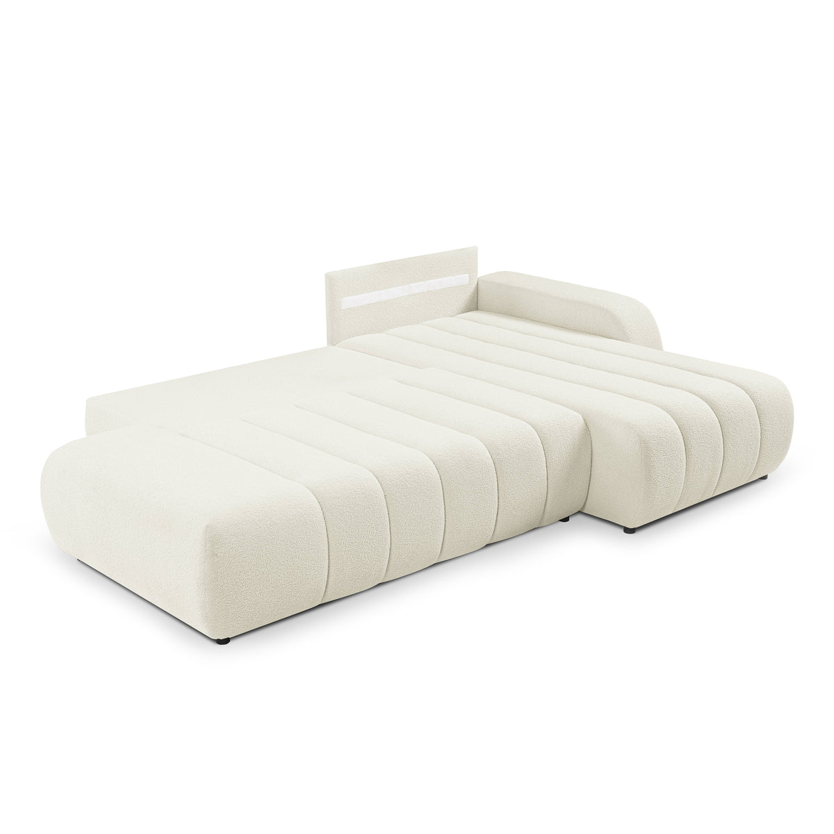 Narożnik z funkcją spania DL 276 cm w stylu nowoczesnym | BALOA
