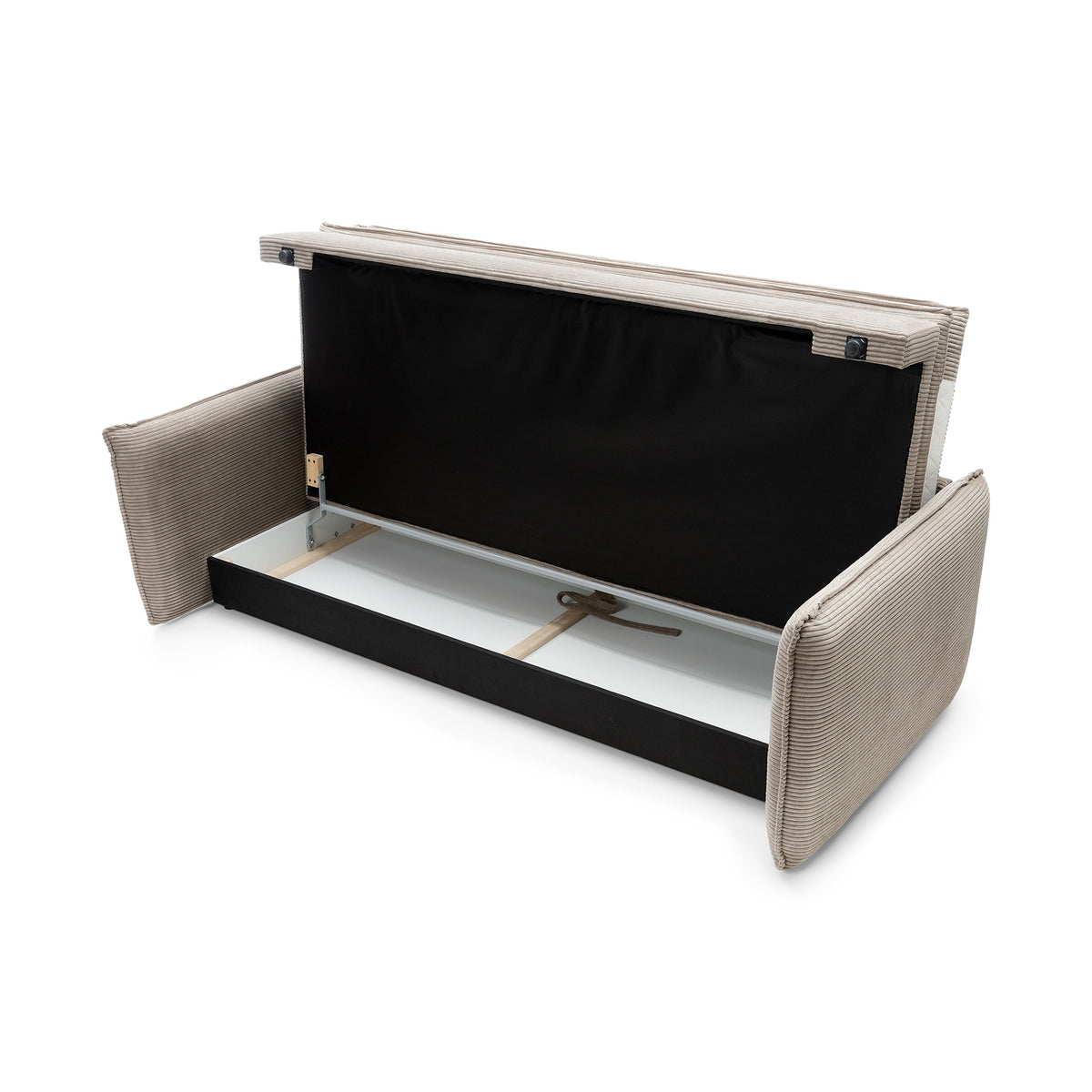 Sofa z funkcją spania 140x200 z pojemnikiem | Lily