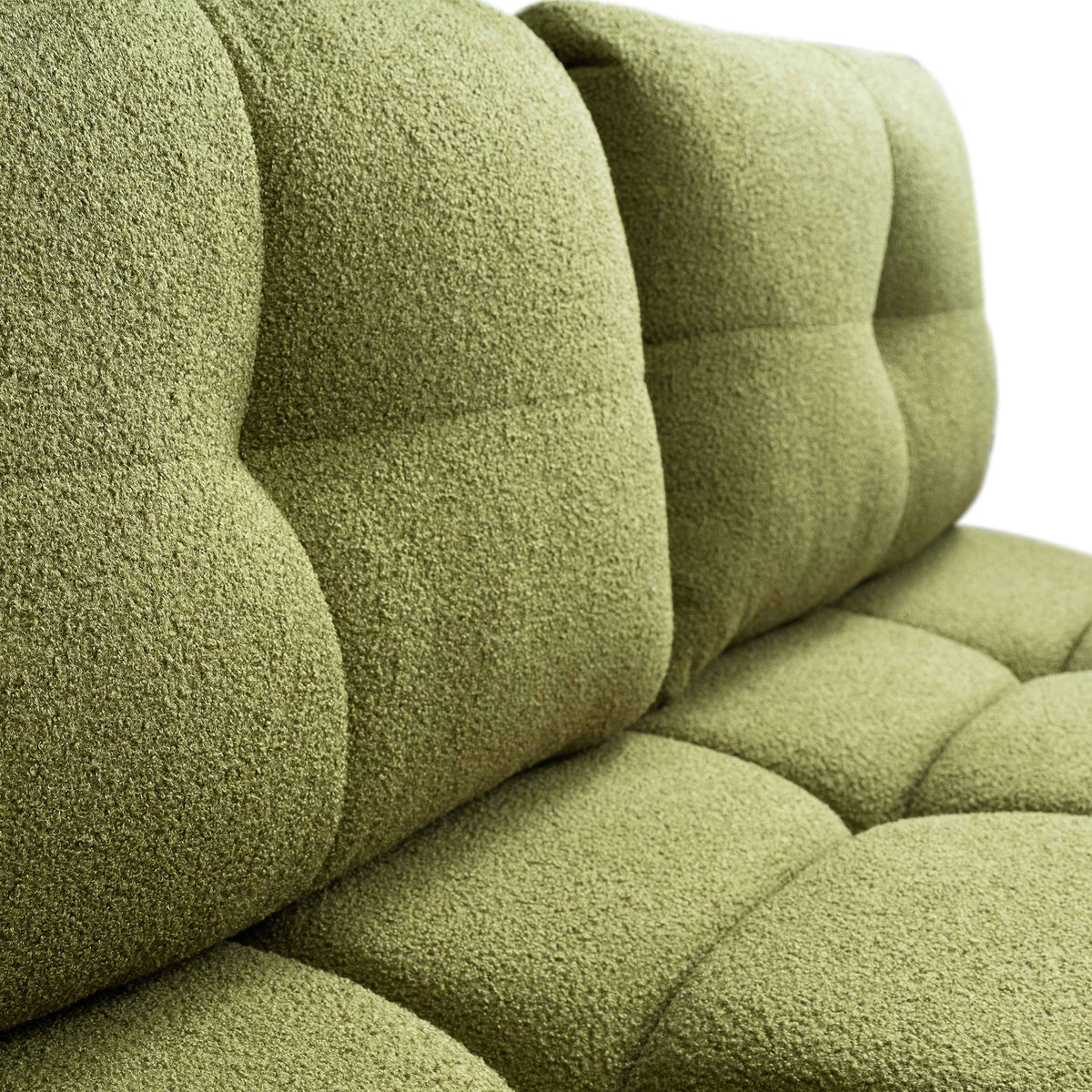 Sofa 3-osobowa z funkcją spania 142x200 w stylu miękkiego minimalizmu | Milorya