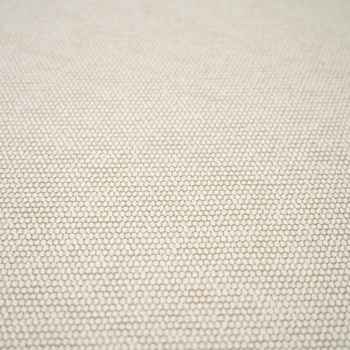Kamelia Outdoor Foam Sofa Bed in Modern Style with Organic Form in Harris Outdoor Fabric – close-up of details and texture