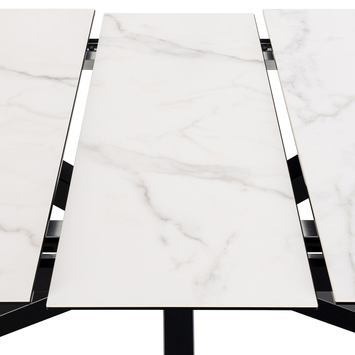 Lorrins Large Extendable Dining Table 200–240x76 cm, Modern Style – close-up of details and texture