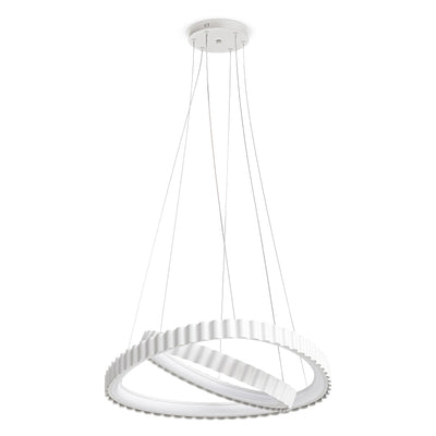 Rinoria LED Pendant Lamp with Decorative Rings, Modern Style – main photo | Pillovely