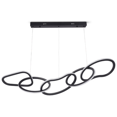 Katena LED Pendant Lamp with Wave-shaped Construction, Modern Style – main photo | Pillovely