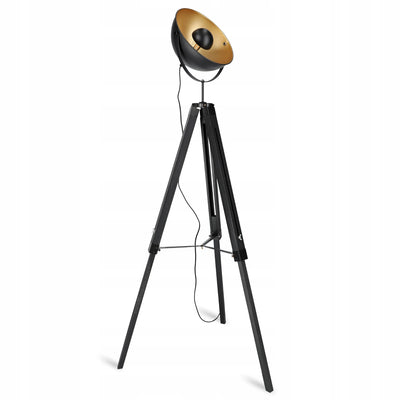 Lampa Reflecto podłogowa reflektor na trójnogu w stylu retro – zdjęcie główne | Pillovely