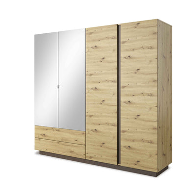 Armelia 4-door Wardrobe 220x202 cm, Modern Style – NO