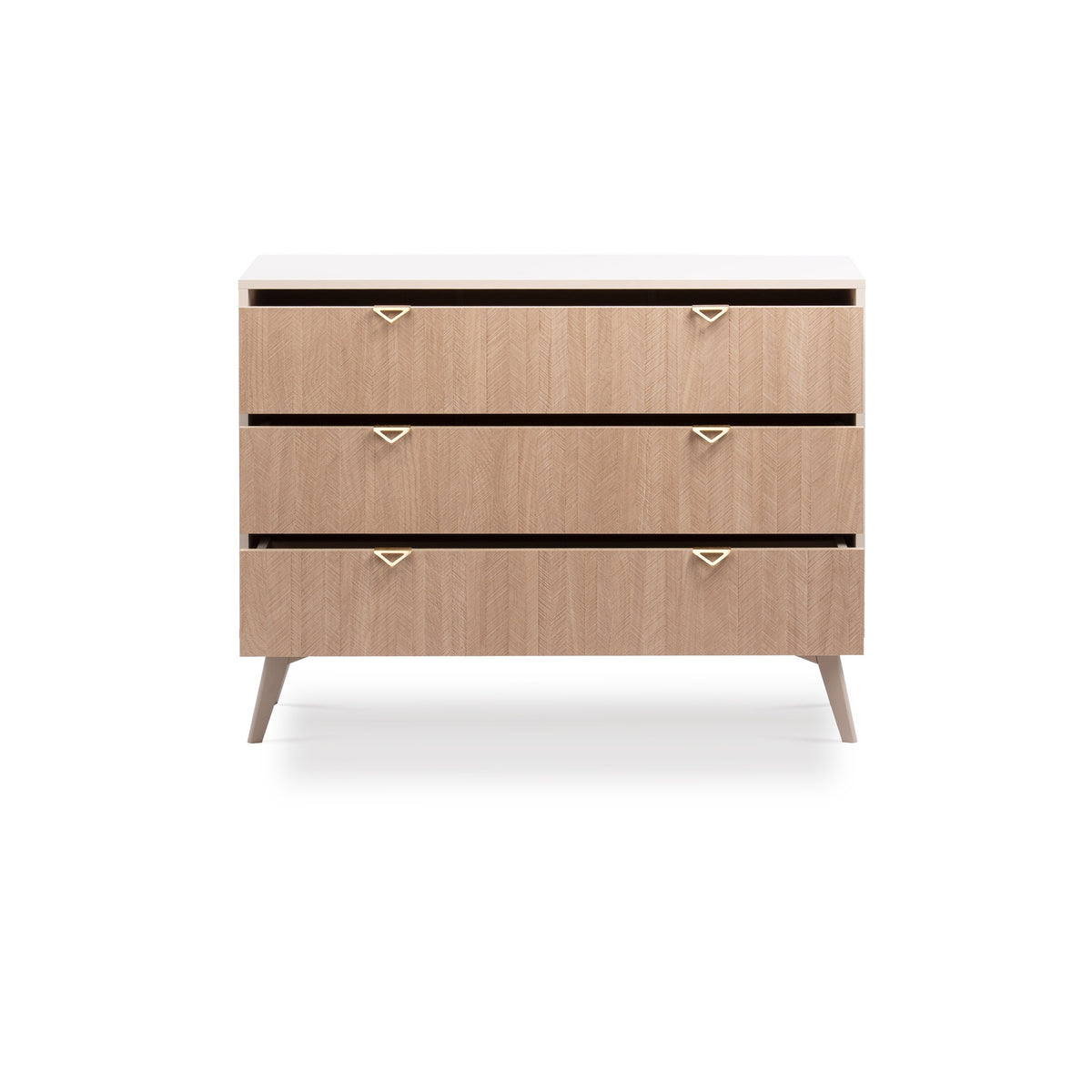 Komoda Mandala z szufladami 106x80 w stylu japandi – zdjęcie 5