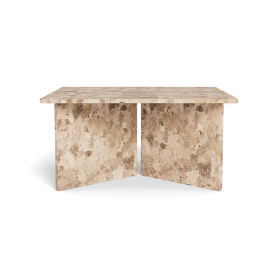 Stolik kawowy Plaris 90x42 w stylu eleganckim – widok z przodu
