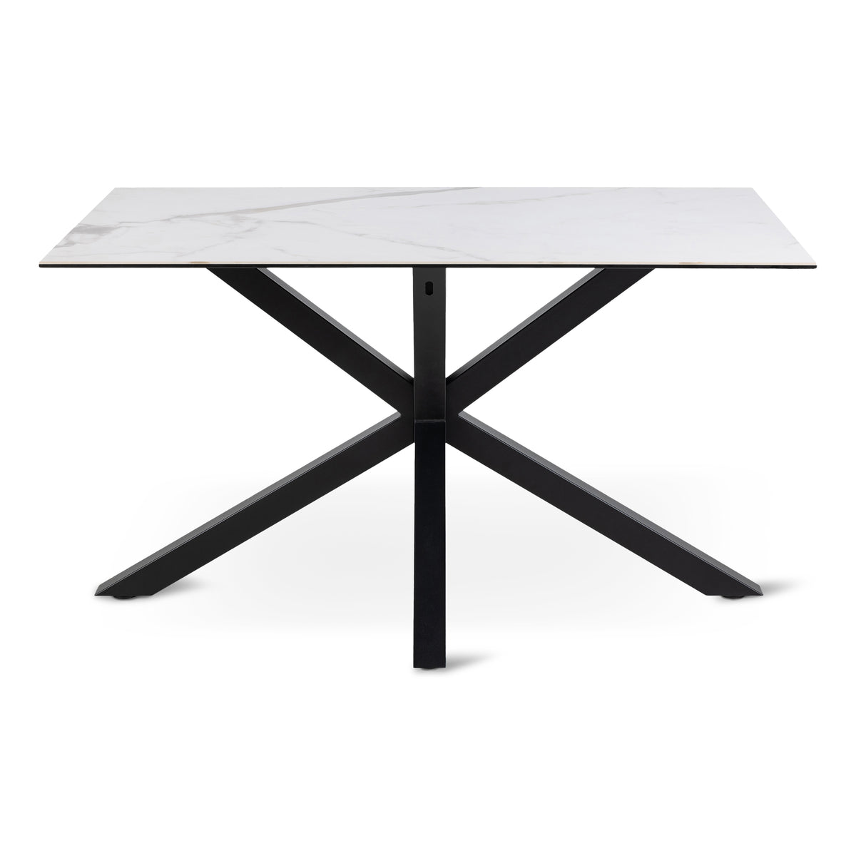 Stół Oryss do jadalni 135x80 w stylu nowoczesnym – widok z przodu
