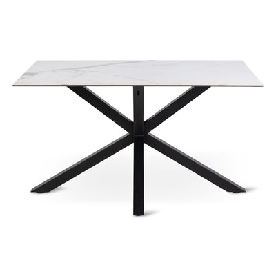 Stół Oryss do jadalni 135x80 w stylu nowoczesnym – widok z przodu