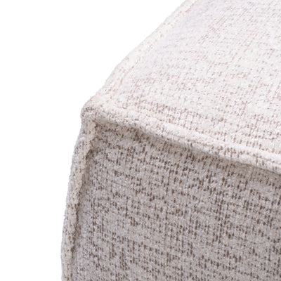 Pufa Brick 94x40 cm w stylu nowoczesnym – zbliżenie na detale i fakturę
