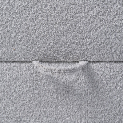 Laky Continental Divan Bed with Topper and Storage, Modern Style – close-up of details and texture
