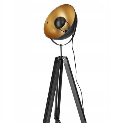 Reflecto Floor Spotlight Lamp on Tripod, Retro Style – photo 7