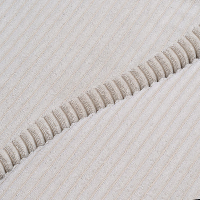 Kamelia Freestanding Foam Sofa Bed 200 cm, Japandi Style – close-up of details and texture