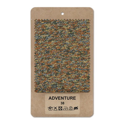 Fabric sample ADVENTURE Brown Linen (ADVENTURE 38)