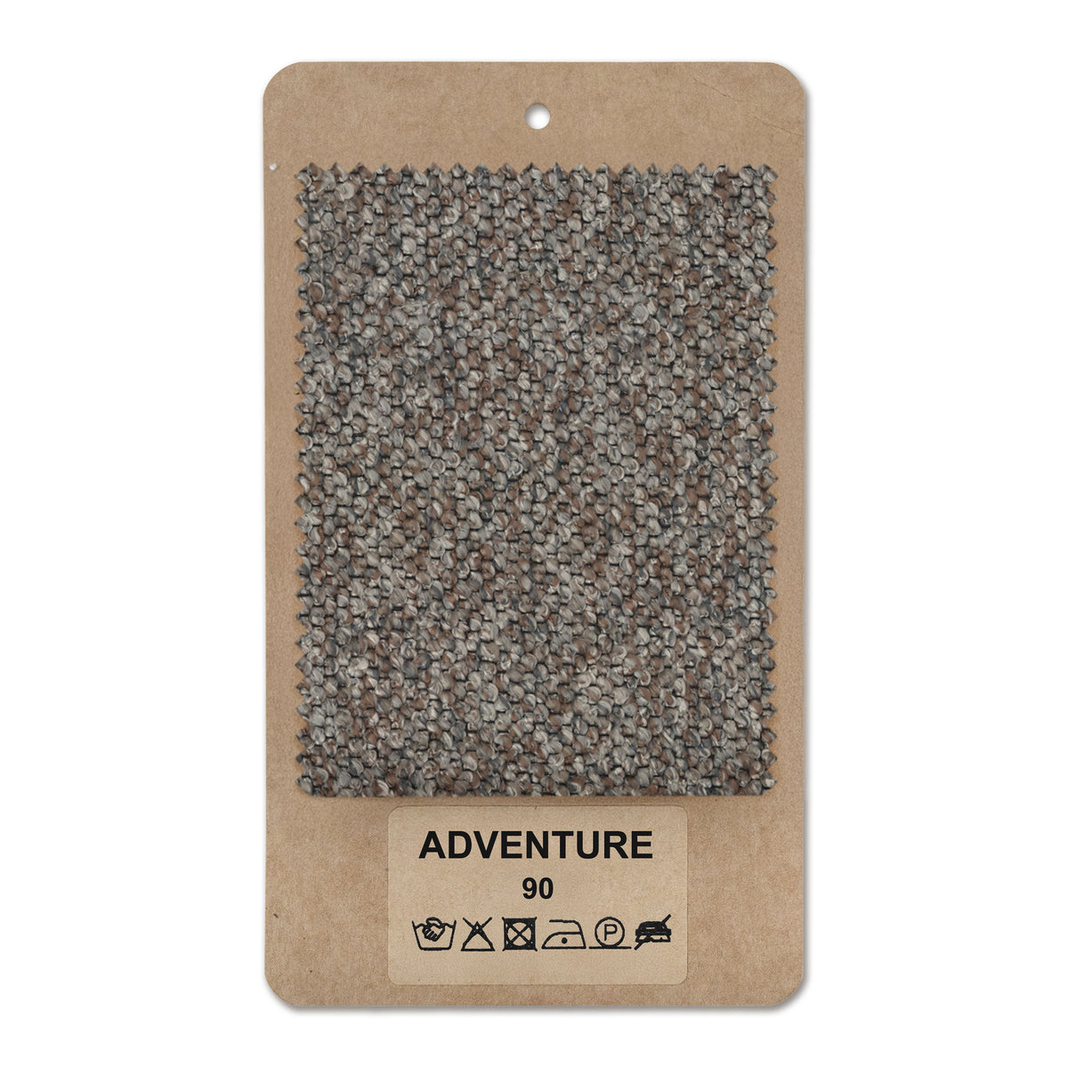 Fabric sample ADVENTURE Muted Brown (ADVENTURE 90)