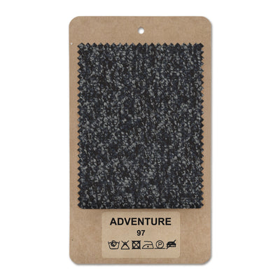 Fabric sample ADVENTURE Black Ash (ADVENTURE 97)