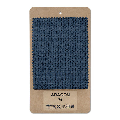 Fabric sample ARAGON Night Azure (ARAGON 79)