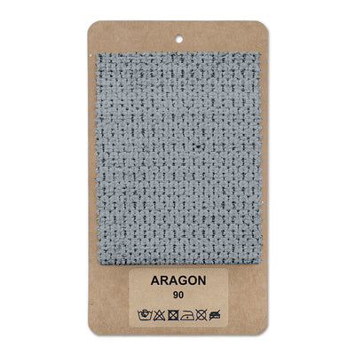 Fabric sample ARAGON Gray-Blue Mist (ARAGON 90)